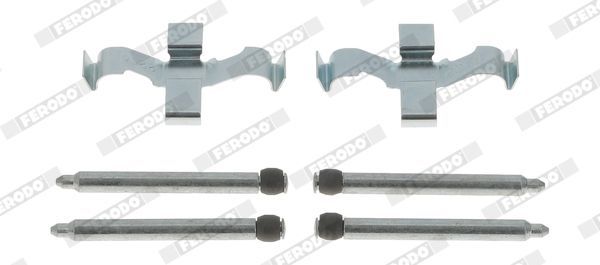 Priedų komplektas, diskinių stabdžių trinkelės FERODO FBA489