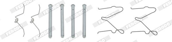 Priedų komplektas, diskinių stabdžių trinkelės FERODO FBA503