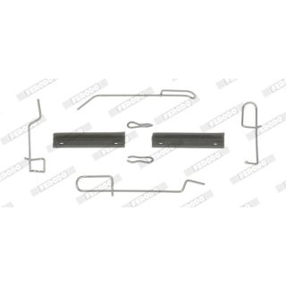 Priedų komplektas, diskinių stabdžių trinkelės FERODO FBA504