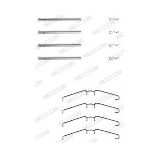 Priedų komplektas, diskinių stabdžių trinkelės FERODO FBA523