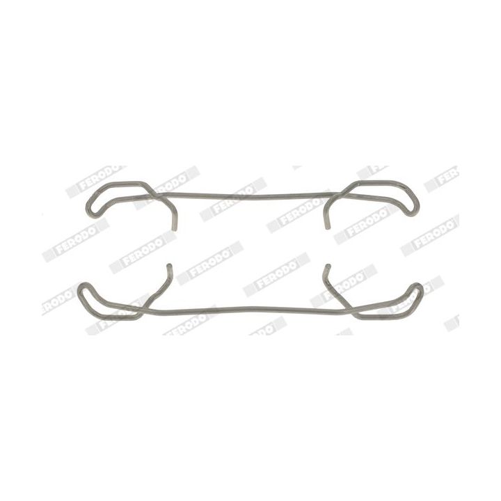 Priedų komplektas, diskinių stabdžių trinkelės FERODO FBA526