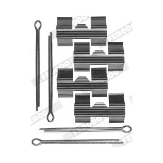 Priedų komplektas, diskinių stabdžių trinkelės FERODO FBA581