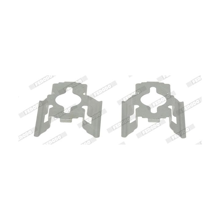 Priedų komplektas, diskinių stabdžių trinkelės FERODO FBA619