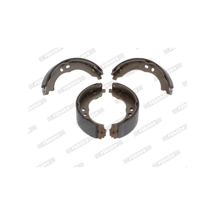 Stabdžių trinkelių komplektas, stovėjimo stabdis FERODO FSB696