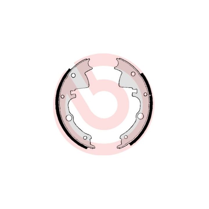 Stabdžių trinkelių komplektas BREMBO S A6 503