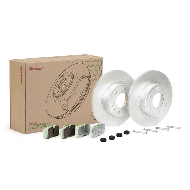 Stabdžių rinkinys, diskiniai stabdžiai BREMBO KT 10 023