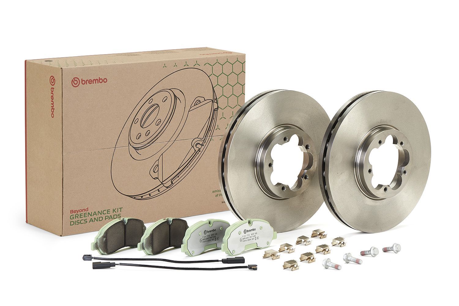 Stabdžių rinkinys, diskiniai stabdžiai BREMBO KT 10 059