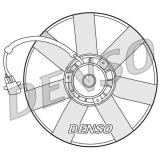 Ventiliatorius, radiatoriaus DENSO DER32002