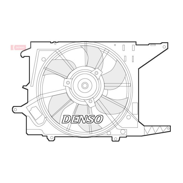 Ventiliatorius, radiatoriaus DENSO DER37003