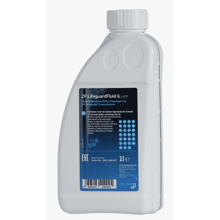 Alyva, automatinė pavarų dėžė ZF 5961.308.623