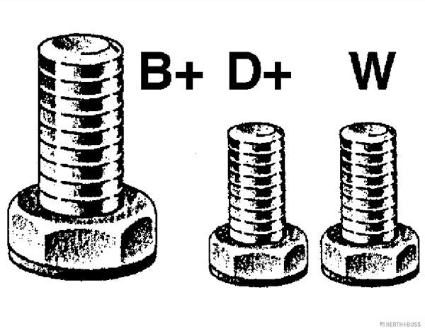 Kintamosios srovės generatorius HERTH+BUSS ELPARTS 32469572