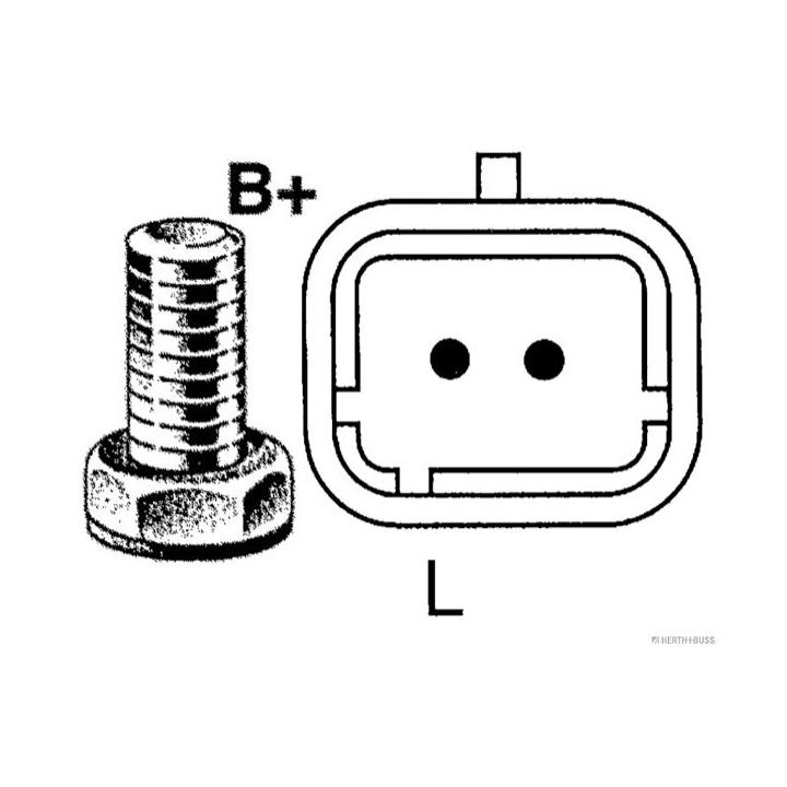 Kintamosios srovės generatorius HERTH+BUSS ELPARTS 32542653