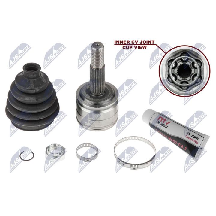 Jungčių komplektas, kardaninis velenas NTY NPZ-MS-020