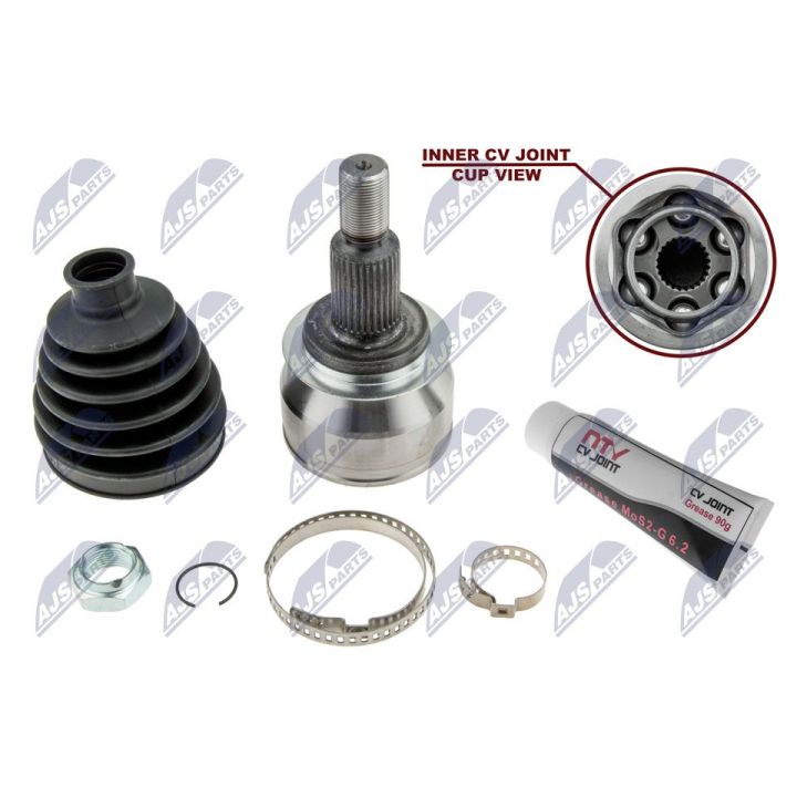 Jungčių komplektas, kardaninis velenas NTY NPZ-MZ-055