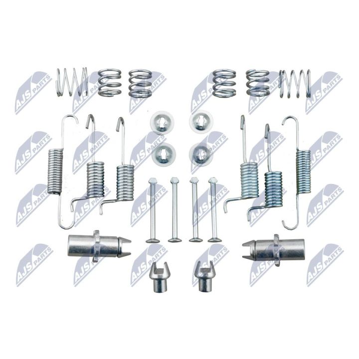 Priedų komplektas, stovėjimo stabdžių trinkelės NTY HSR-HY-505