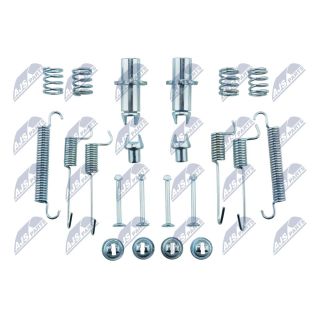 Priedų komplektas, stovėjimo stabdžių trinkelės NTY HSR-KA-302