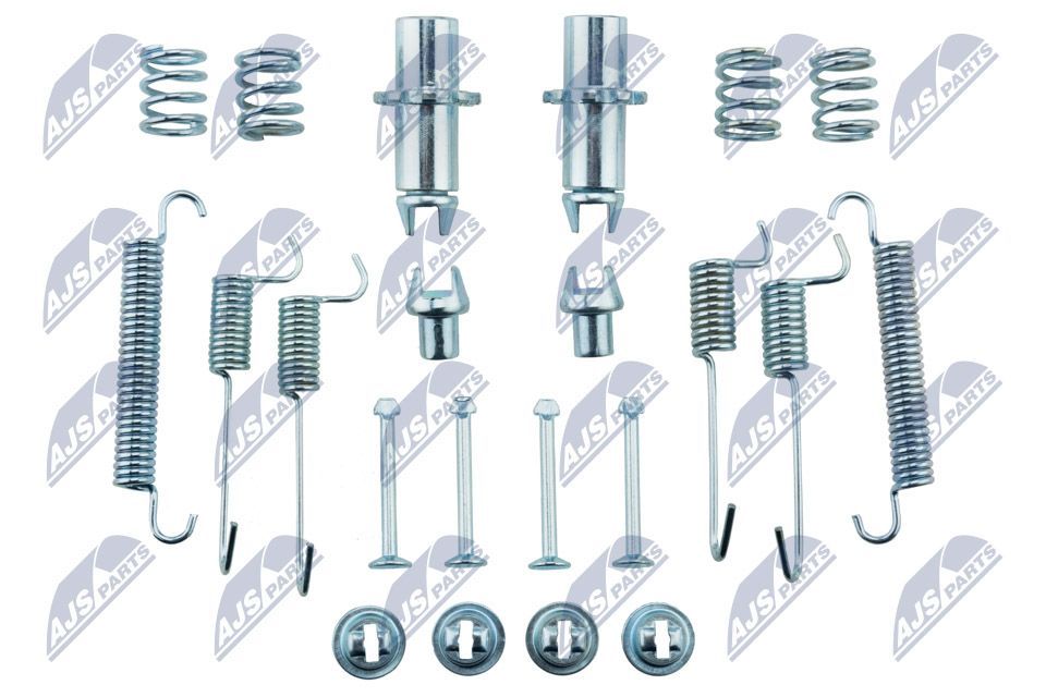 Priedų komplektas, stovėjimo stabdžių trinkelės NTY HSR-KA-302