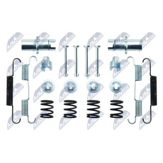 Priedų komplektas, stovėjimo stabdžių trinkelės NTY HSR-NS-005