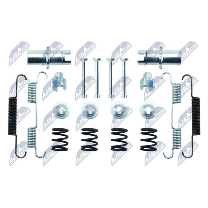Priedų komplektas, stovėjimo stabdžių trinkelės NTY HSR-NS-005