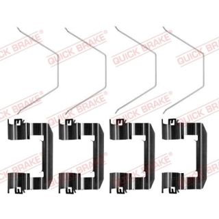 Priedų komplektas, diskinių stabdžių trinkelės QUICK BRAKE 109-0021