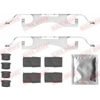 Priedų komplektas, diskinių stabdžių trinkelės QUICK BRAKE 109-0049