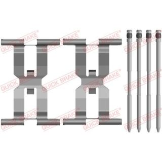 Priedų komplektas, diskinių stabdžių trinkelės QUICK BRAKE 109-0143