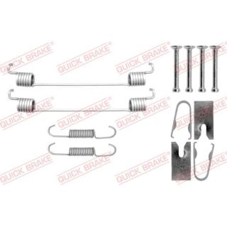 Priedų komplektas, stabdžių trinkelės QUICK BRAKE 105-0040