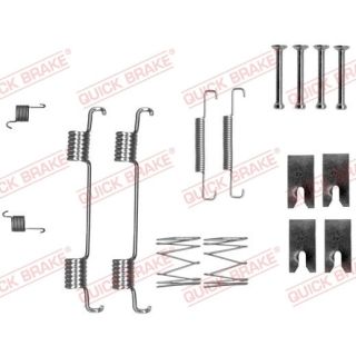 Priedų komplektas, stovėjimo stabdžių trinkelės QUICK BRAKE 105-0023