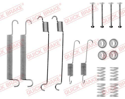 Priedų komplektas, stabdžių trinkelės QUICK BRAKE 105-0547