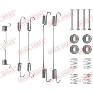 Priedų komplektas, stabdžių trinkelės QUICK BRAKE 105-0750