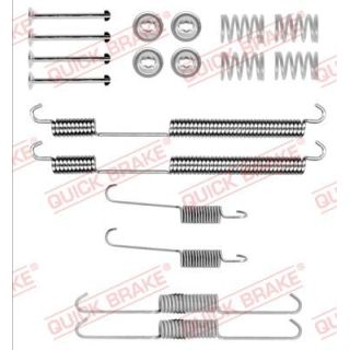 Priedų komplektas, stabdžių trinkelės QUICK BRAKE 105-0753