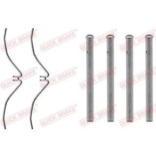 Priedų komplektas, diskinių stabdžių trinkelės QUICK BRAKE 109-1061