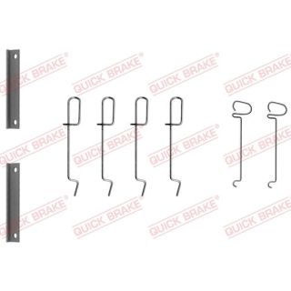 Priedų komplektas, diskinių stabdžių trinkelės QUICK BRAKE 109-1070