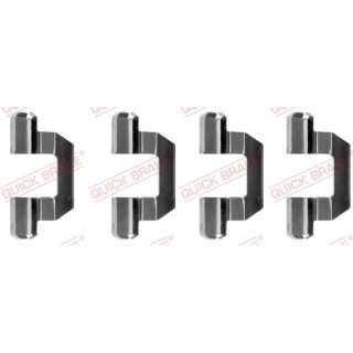 Priedų komplektas, diskinių stabdžių trinkelės QUICK BRAKE 109-1077