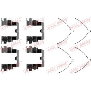 Priedų komplektas, diskinių stabdžių trinkelės QUICK BRAKE 109-1095