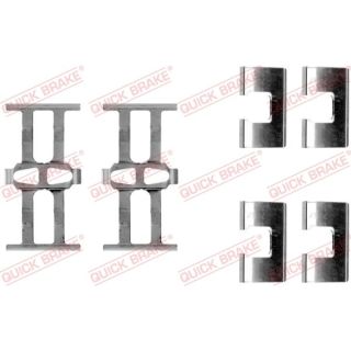 Priedų komplektas, diskinių stabdžių trinkelės QUICK BRAKE 109-1118