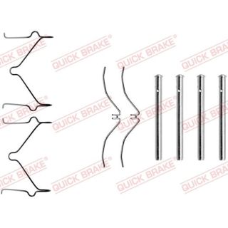 Priedų komplektas, diskinių stabdžių trinkelės QUICK BRAKE 109-1126