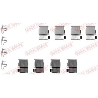 Priedų komplektas, diskinių stabdžių trinkelės QUICK BRAKE 109-1133