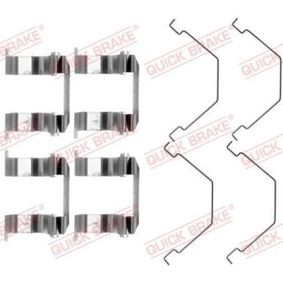 Priedų komplektas, diskinių stabdžių trinkelės QUICK BRAKE 109-1158