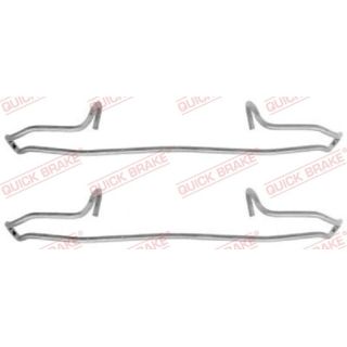 Priedų komplektas, diskinių stabdžių trinkelės QUICK BRAKE 109-1159