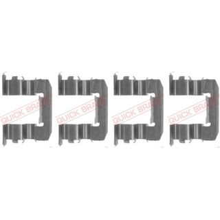 Priedų komplektas, diskinių stabdžių trinkelės QUICK BRAKE 109-1184