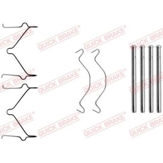 Priedų komplektas, diskinių stabdžių trinkelės QUICK BRAKE 109-1209