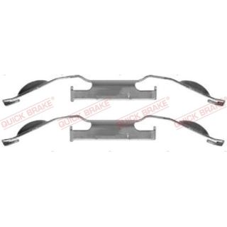 Priedų komplektas, diskinių stabdžių trinkelės QUICK BRAKE 109-1221