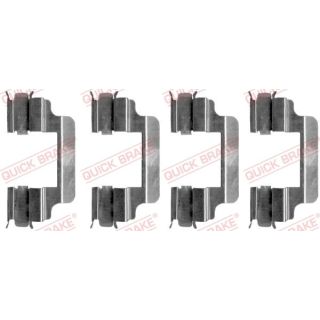 Priedų komplektas, diskinių stabdžių trinkelės QUICK BRAKE 109-1231