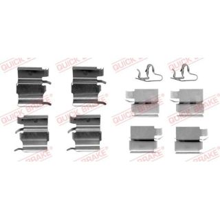 Priedų komplektas, diskinių stabdžių trinkelės QUICK BRAKE 109-1240