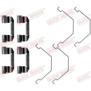 Priedų komplektas, diskinių stabdžių trinkelės QUICK BRAKE 109-1292