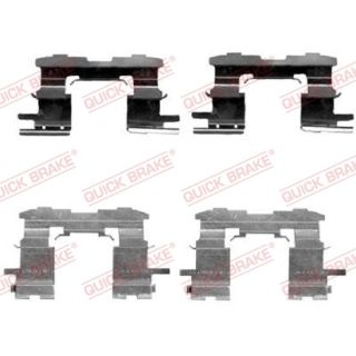 Priedų komplektas, diskinių stabdžių trinkelės QUICK BRAKE 109-1631