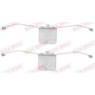 Priedų komplektas, diskinių stabdžių trinkelės QUICK BRAKE 109-1639