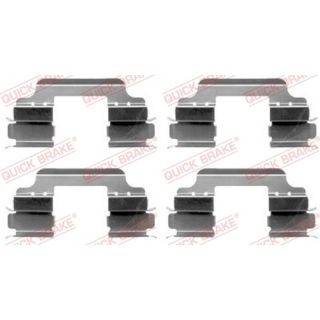 Priedų komplektas, diskinių stabdžių trinkelės QUICK BRAKE 109-1648