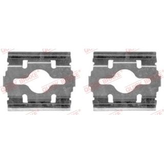 Priedų komplektas, diskinių stabdžių trinkelės QUICK BRAKE 109-1657